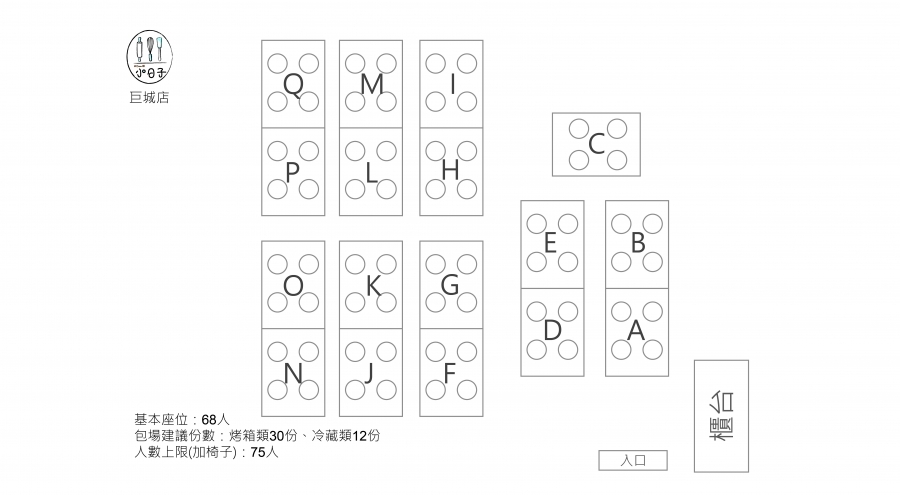 Home.焙小日子 台灣巨城店 包場規則